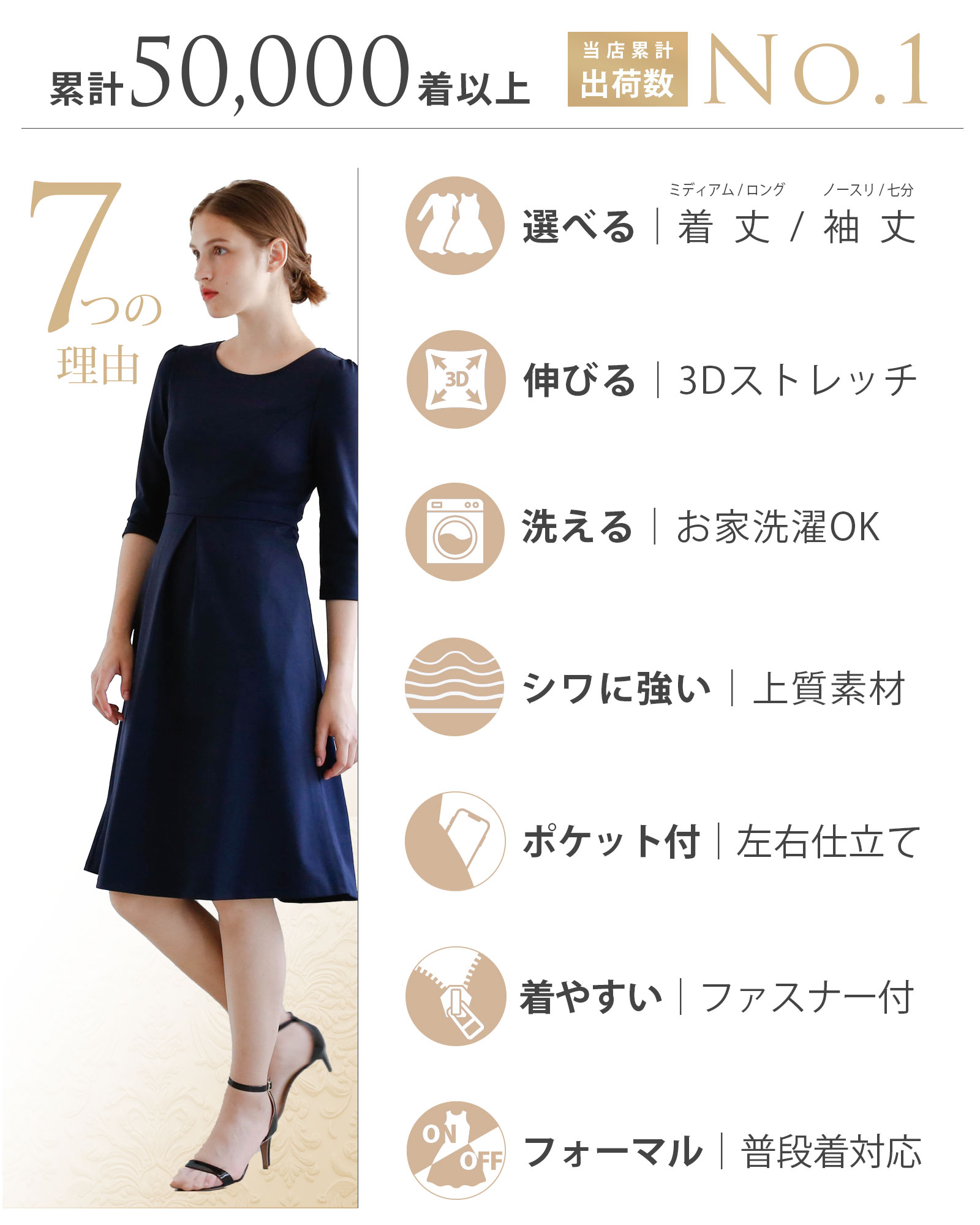 表裏ストレッチ【シビラ】フレアワンピース ロングワンピース 紺ネイビー トリアセ 楽天市場】ワンピース《全方向ストレッチ2wayレースカフスフレア