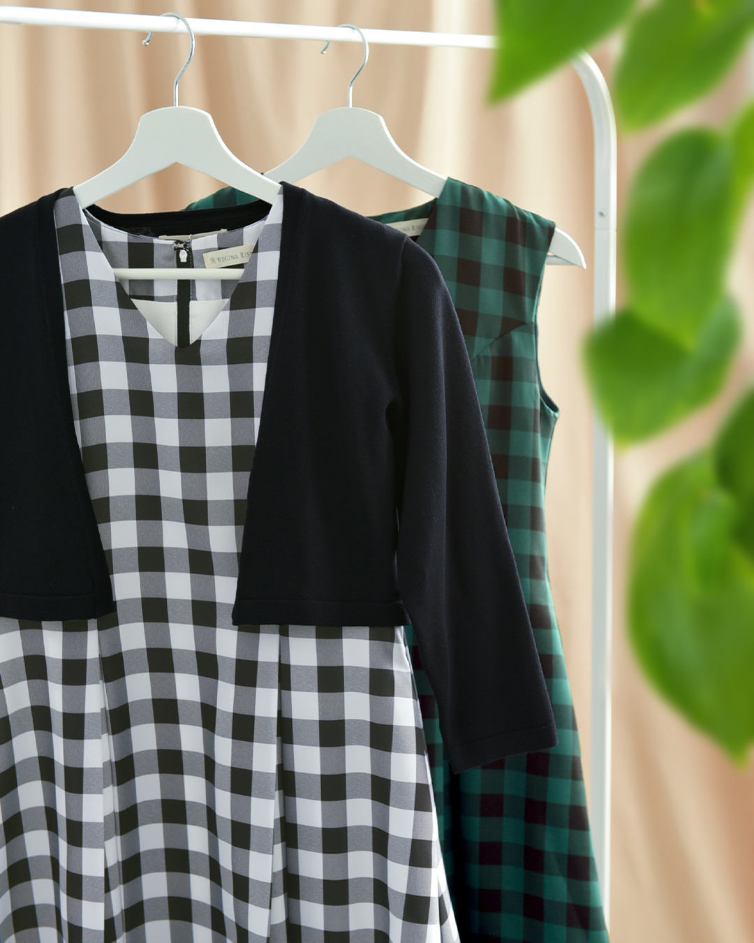 ワンピース ウィークエンドstyle】1005 お色展開：グリーン,ブラック