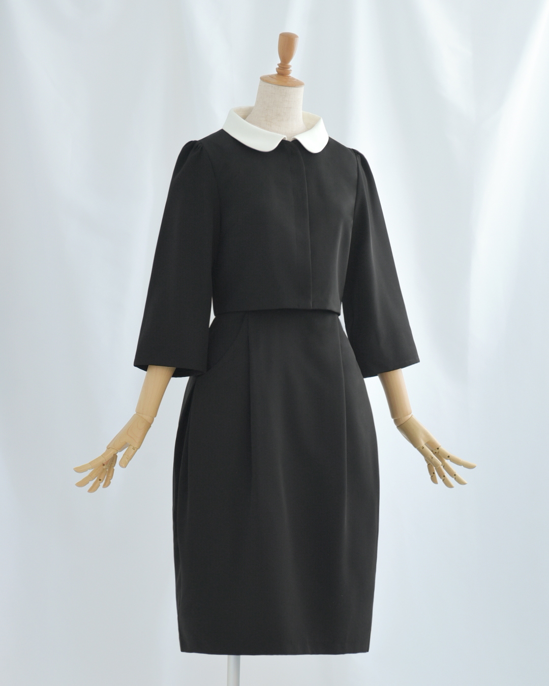 美品！　エムズグレイシー　11サイズ　ネイビー　セットアップ　冠婚葬祭 美品！ エムズグレイシー 11サイズ ネイビー セットアップ 冠婚