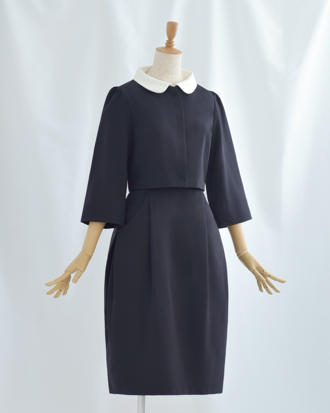 キレイ セットアップ サラ】お色展開：ブラック,ネイビー ／ サイズ