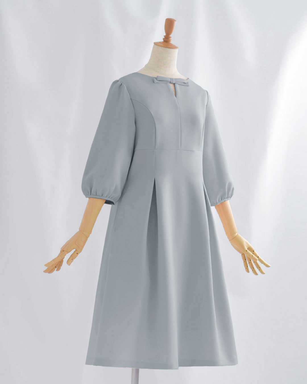 美品 レリアン 9 ワンピース グレー ワンピース|レリアン | レリアン公式オンラインストア