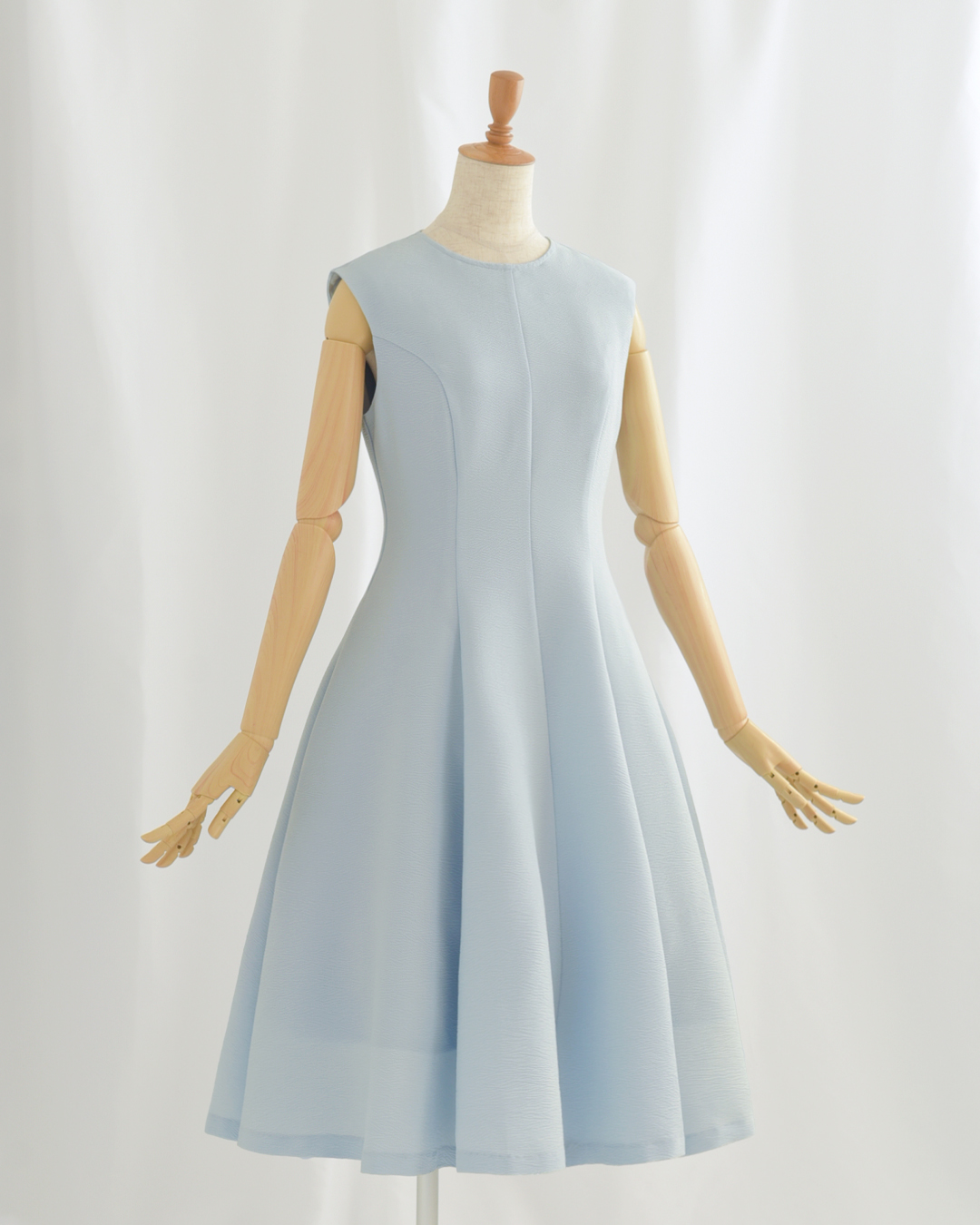 スペシャリテ【シェール フレア ワンピース】お色展開：イエロー