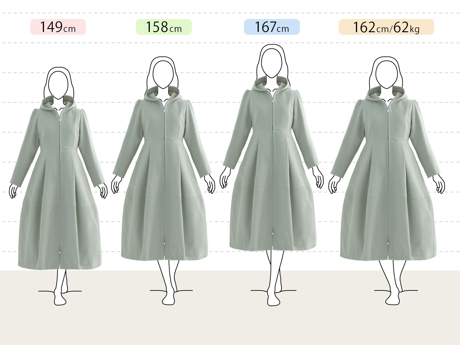 スペシャリテ【フーディ コート 