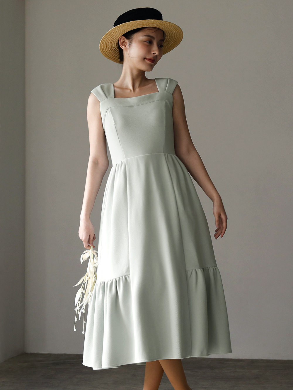 ワンピース ヴァカンス】17-a23 お色展開：ブラック,ブルー ／ サイズ