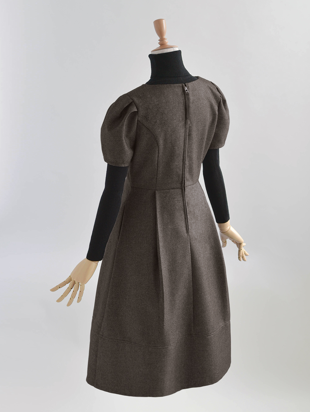 ワンピース ル・シェノン】65-a22 お色展開：ネイビー,ブラウン