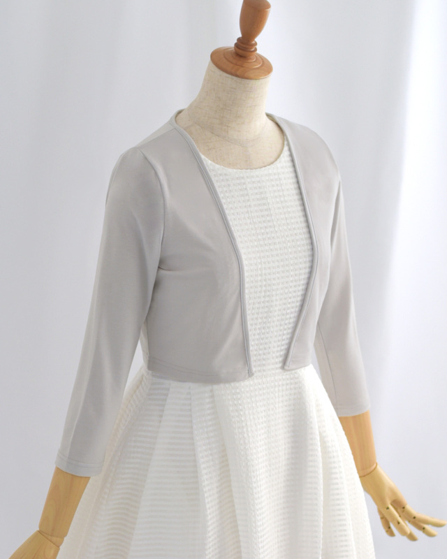 レジーナ【神戸ワンピース専門店】ワンピース専用ボレロカーディガン,普段着からフォーマルまで対応