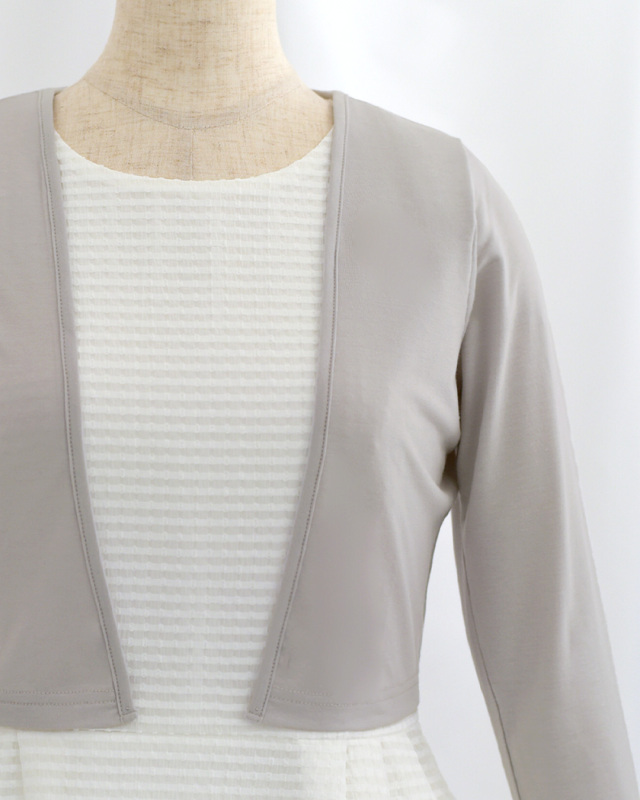 レジーナ【神戸ワンピース専門店】ワンピース専用ボレロカーディガン,普段着からフォーマルまで対応