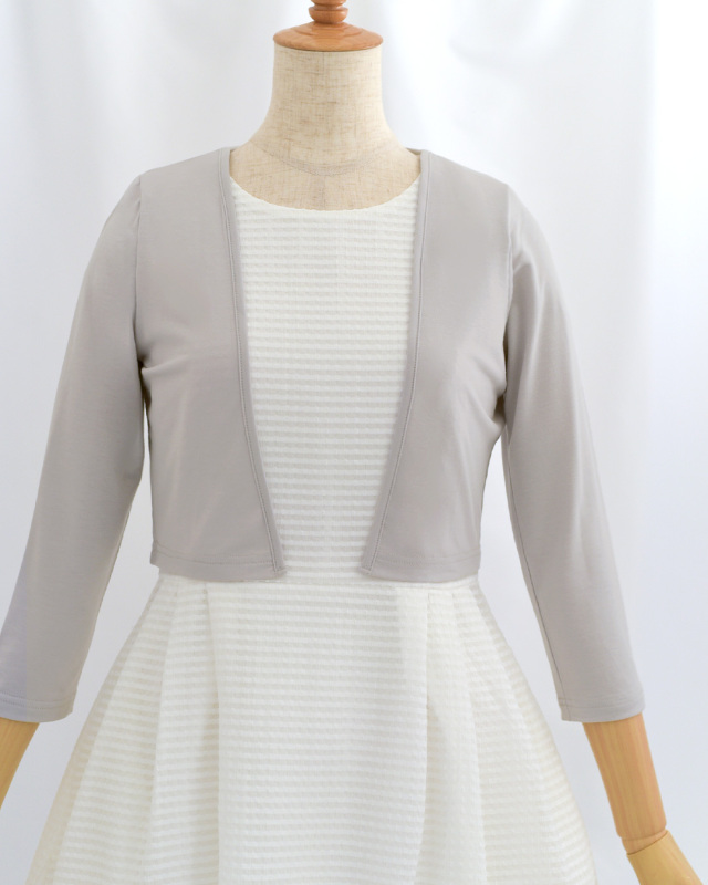 レジーナ【神戸ワンピース専門店】ワンピース専用ボレロカーディガン,普段着からフォーマルまで対応