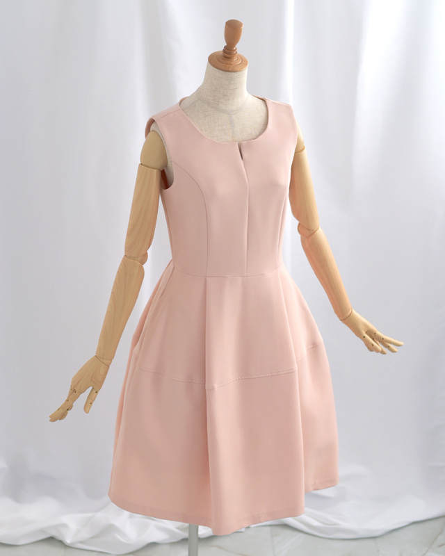 キレイ ワンピ ソフィア】07-k/10-a お色展開：グリーン,ピンク  