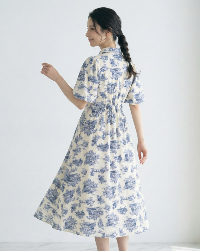 専用❤️レジーナリスレ　ひざ丈ワンピース REGINA RISURRE（レジーナリスレ） 【フレア ワンピース -ソフト