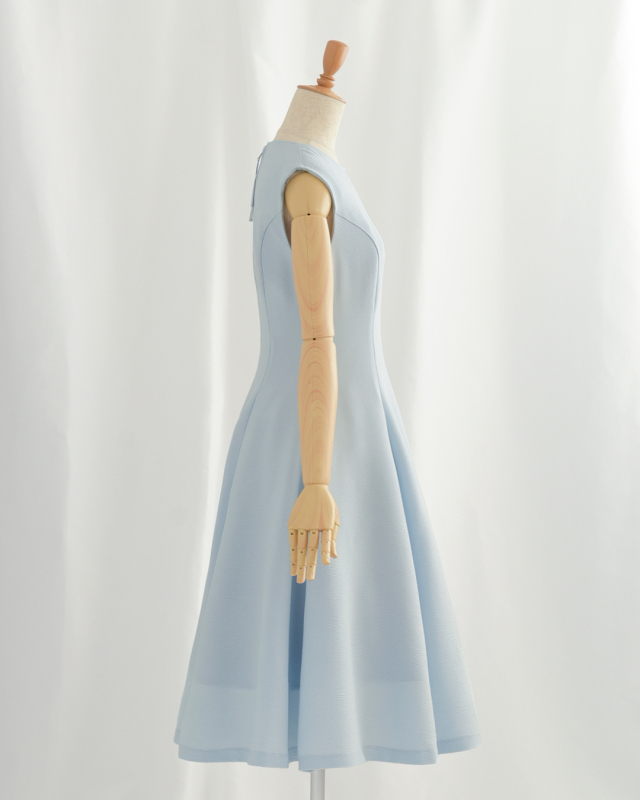 スペシャリテ【シェール フレア ワンピース】お色展開：イエロー