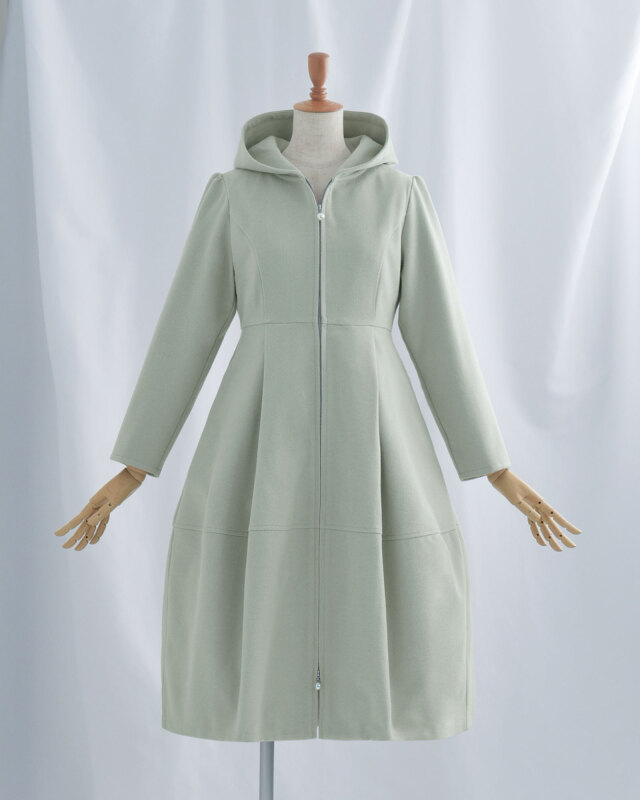 Rene コートワンピース美品✨ スペシャリテ【フーディ コート 