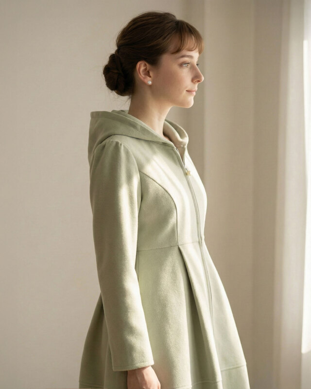 エトワール デニム ワンピース】お色展開：ブルー ／ サイズ展開：Free