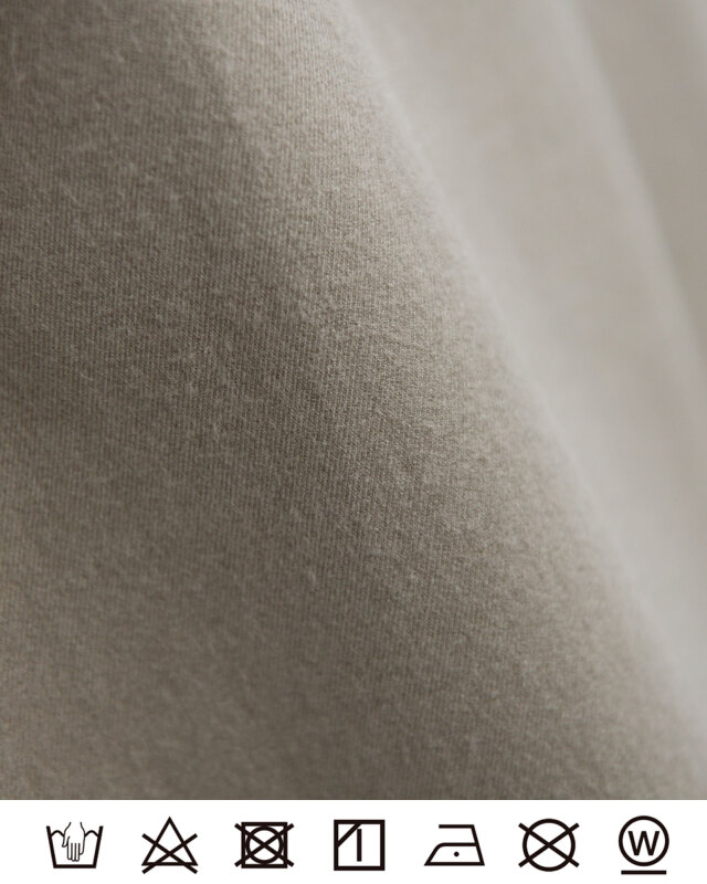 上質起毛ツイル素材のバイカラーワンピースPrima Layered Onepiece