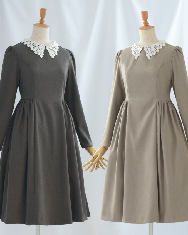 レジーナ【神戸ワンピース専門店】きれいめワンピース,普段着からフォーマルまで対応する上品ワンピース