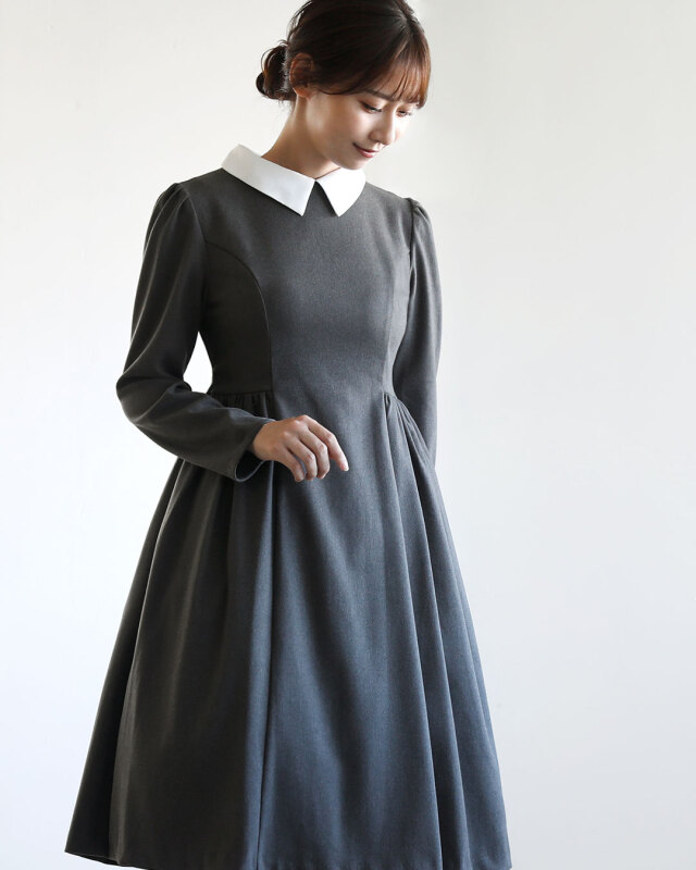 レジーナ【神戸ワンピース専門店】きれいめワンピース,普段着からフォーマルまで対応する上品ワンピース