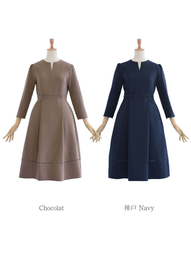 レジーナ スペシャリテ【ワンピース ケイト】36-a お色展開：ネイビー 