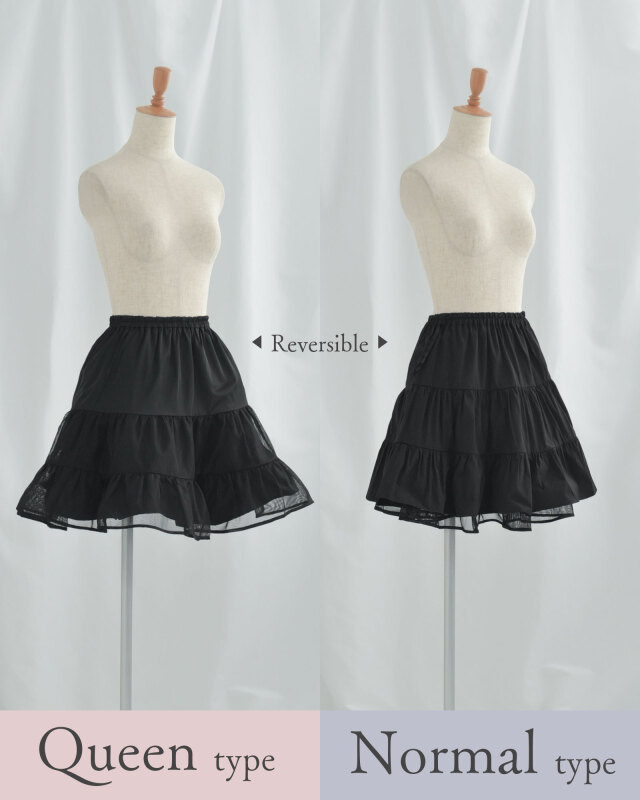 クイーンタイプの立体的なボリュームを作るチュール素材の拡大ディテールです。