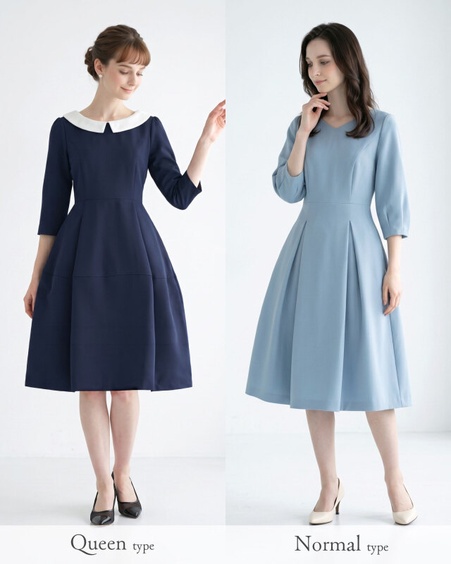華やかなクイーンシルエットと軽やかなノーマルシルエット。シーンに合わせて美しい着こなしを楽しめるペチコート。