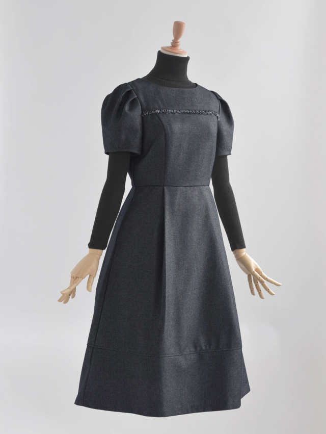 ワンピース ル・シェノン】65-a22 お色展開：ネイビー,ブラウン