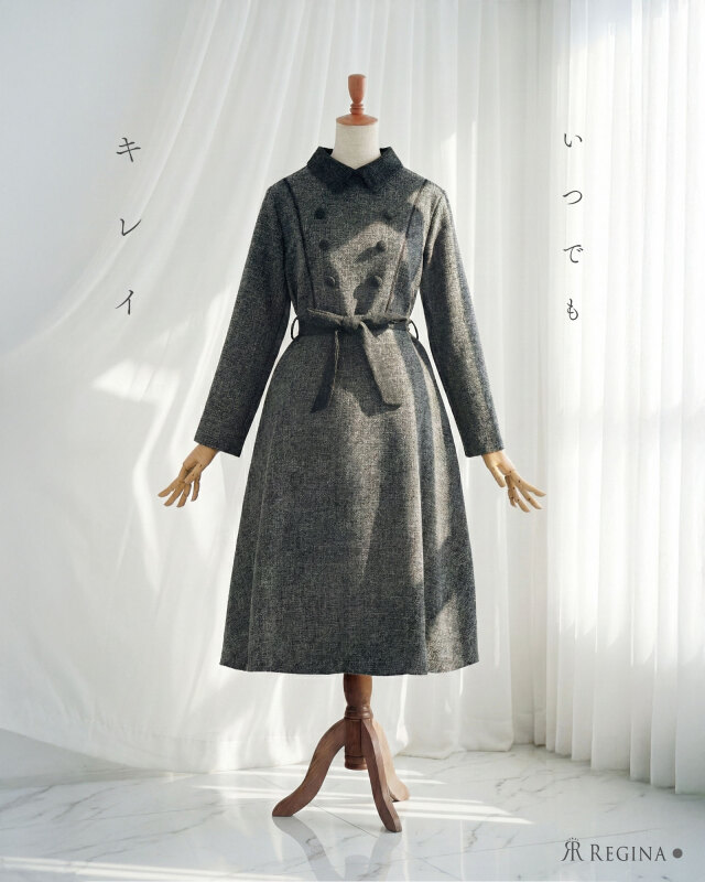 レジーナ【神戸ワンピース専門店】リルフレア ワンピース