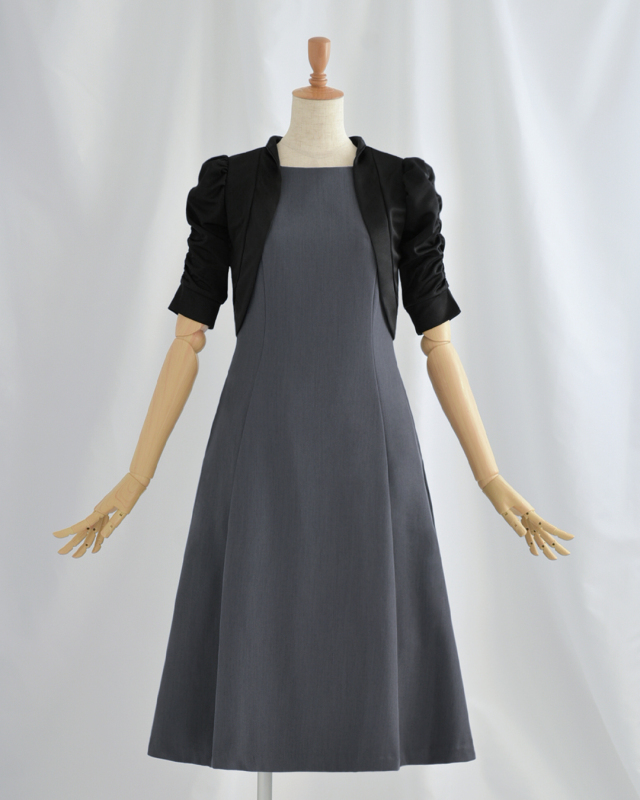 グラン ショート ボレロ】お色展開：ブラック ／ サイズ展開：36～38