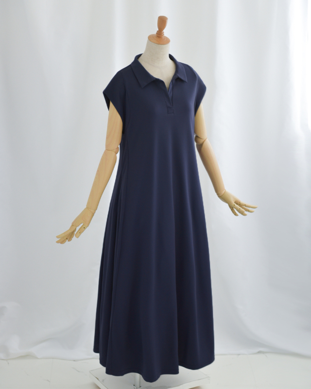 ワンピース サマー ガーデン】お色展開：ネイビー,ブラック