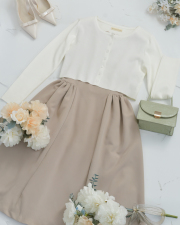 レジーナ【神戸ワンピース専門店】コンパクト カーディガン