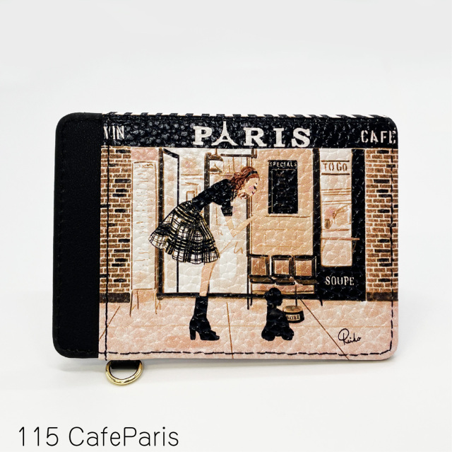 おしゃれ】 8855 レイコアオキ パスケース 【プレゼントにオススメ】