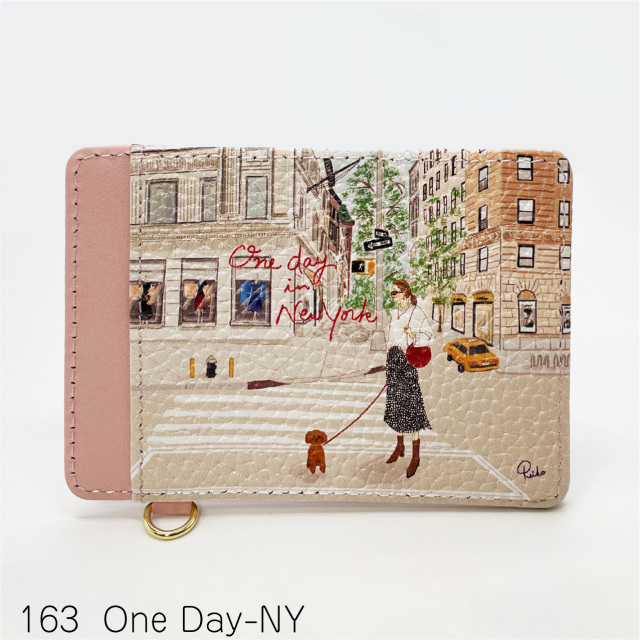 おしゃれ】 8855 レイコアオキ パスケース 【プレゼントにオススメ】