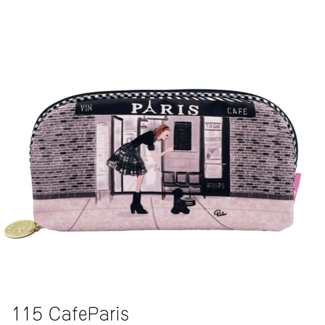 8856メガネポーチ/115-Cafe Paris