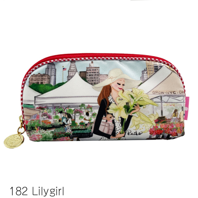8856メガネポーチ/182-Lily girl