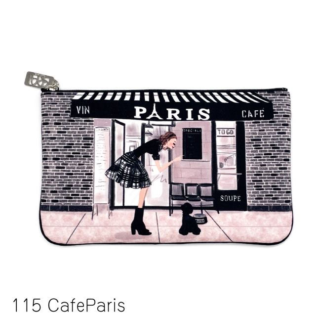 8858 フラットポーチ/115CafeParis