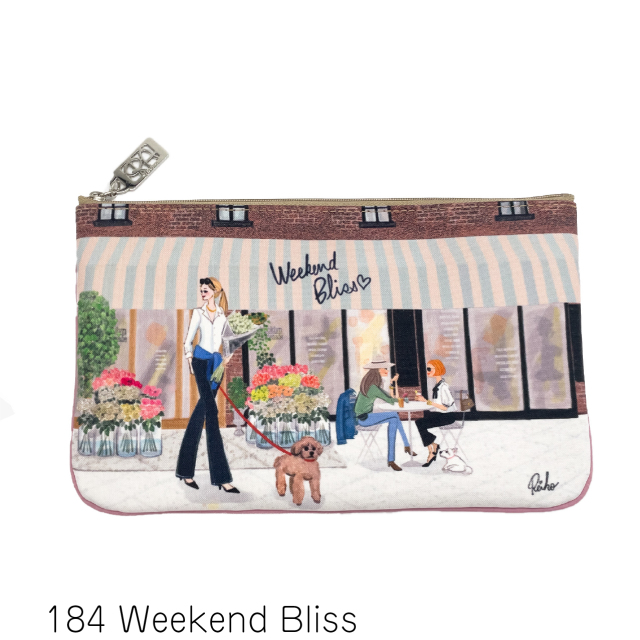 8858 フラットポーチ/184Weekend Bliss