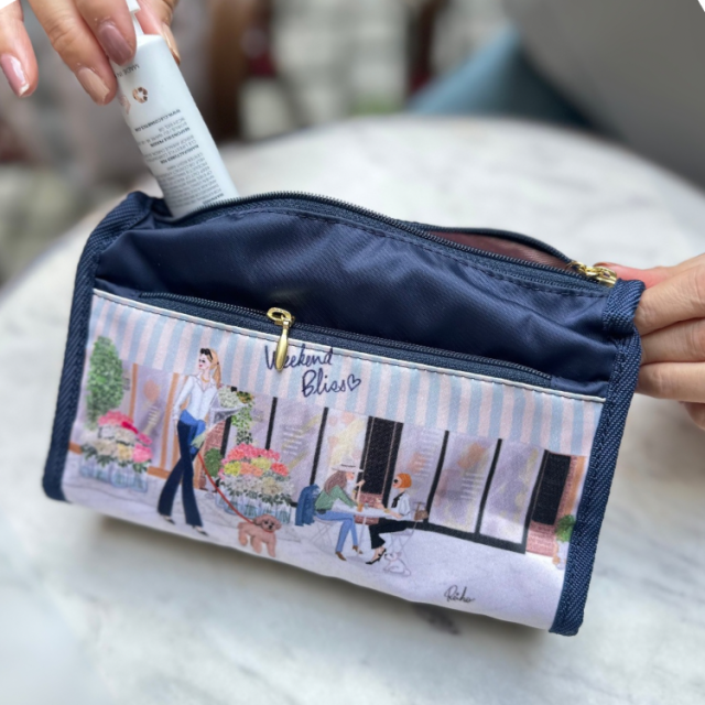 トリプルジップポーチ　商品画像