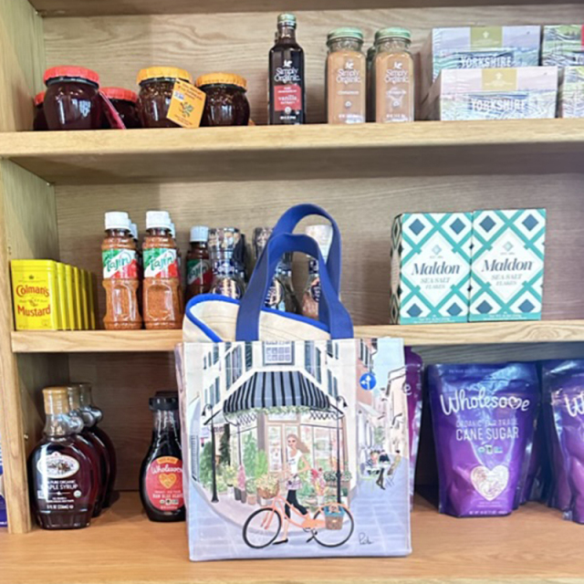 帆布トート　florist