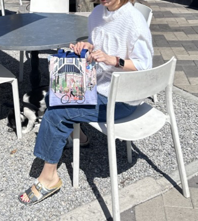 帆布トート　florist wear