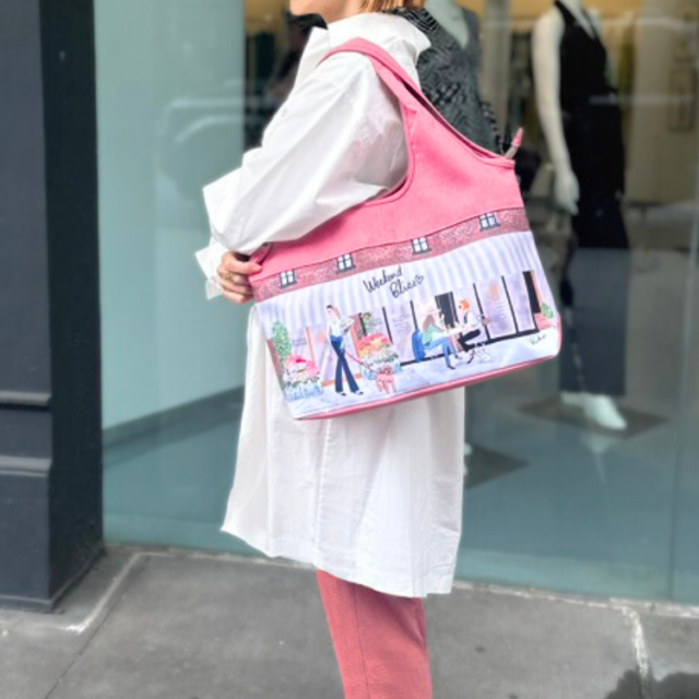 くり手トート　flower cafe