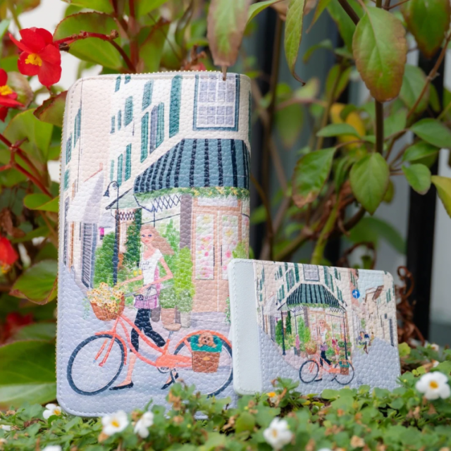 長財布＿パスケース