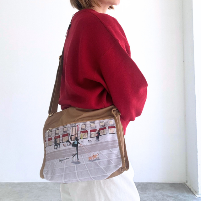 ジップショルダー　着画イメージ1