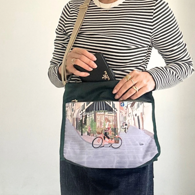 zipショルダー　着画イメージ3