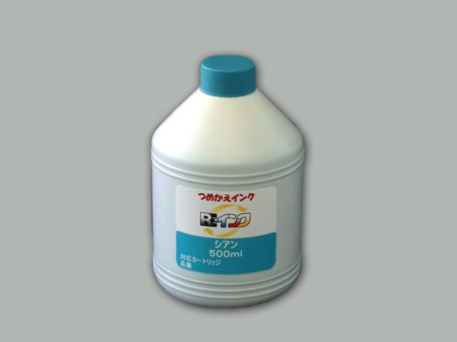 キヤノン用詰め替えインク【BCI-7eC/BC-71Color/BC-91Color ・500ｍｌ・シアン】