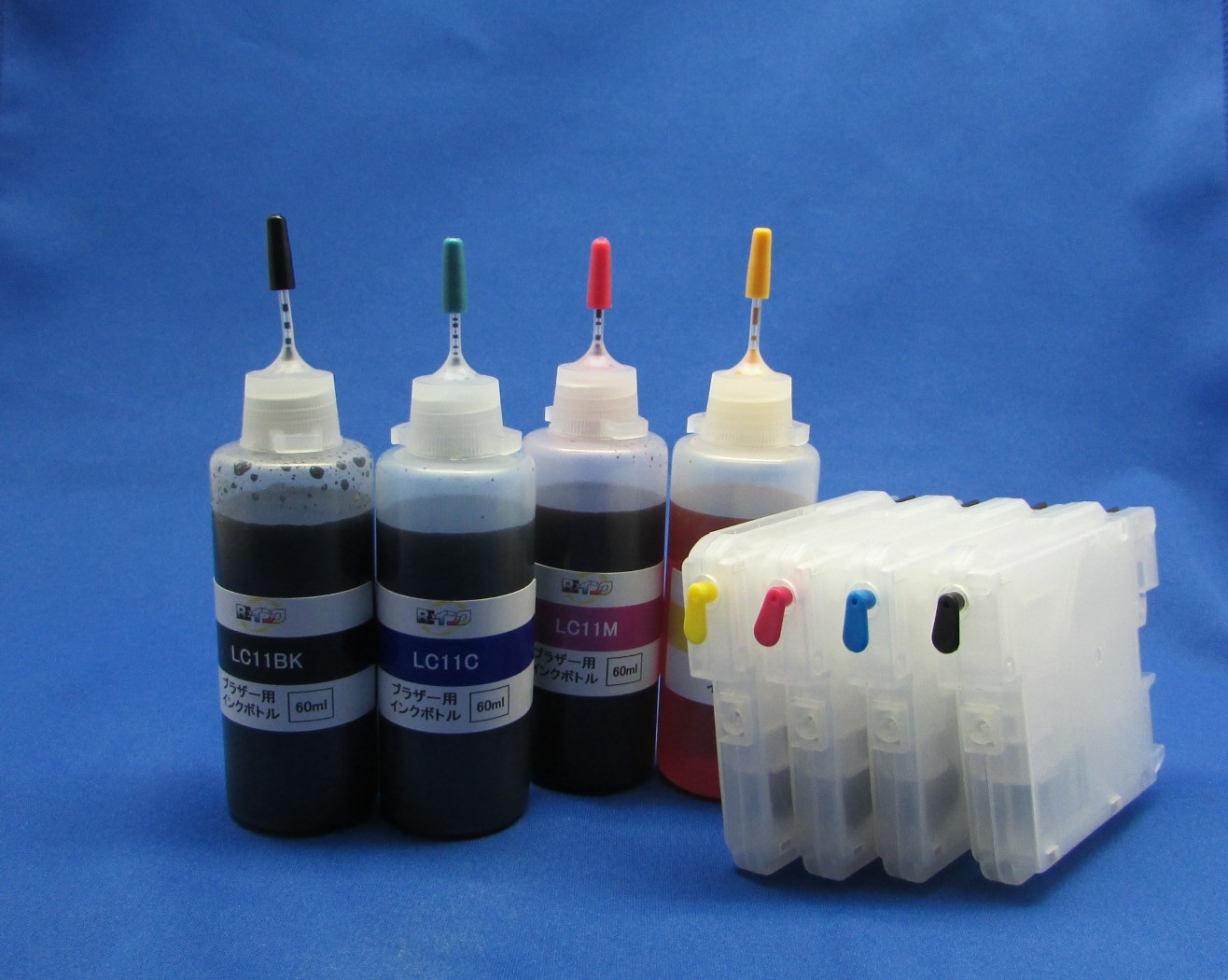 ブラザーLC11詰め替えインクカートリッジ4色セット