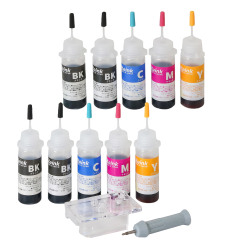 Canon キヤノン BC-365 BC-366 BC-365XL BC-366XL TS3530 TS3730 用 互換 詰め替えインク BK60mlカラー30ml リインクオンラインショップ