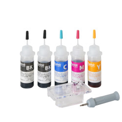 キヤノン BC-345 BC-346 (XL) 用 詰め替えインク 15ml セット BK