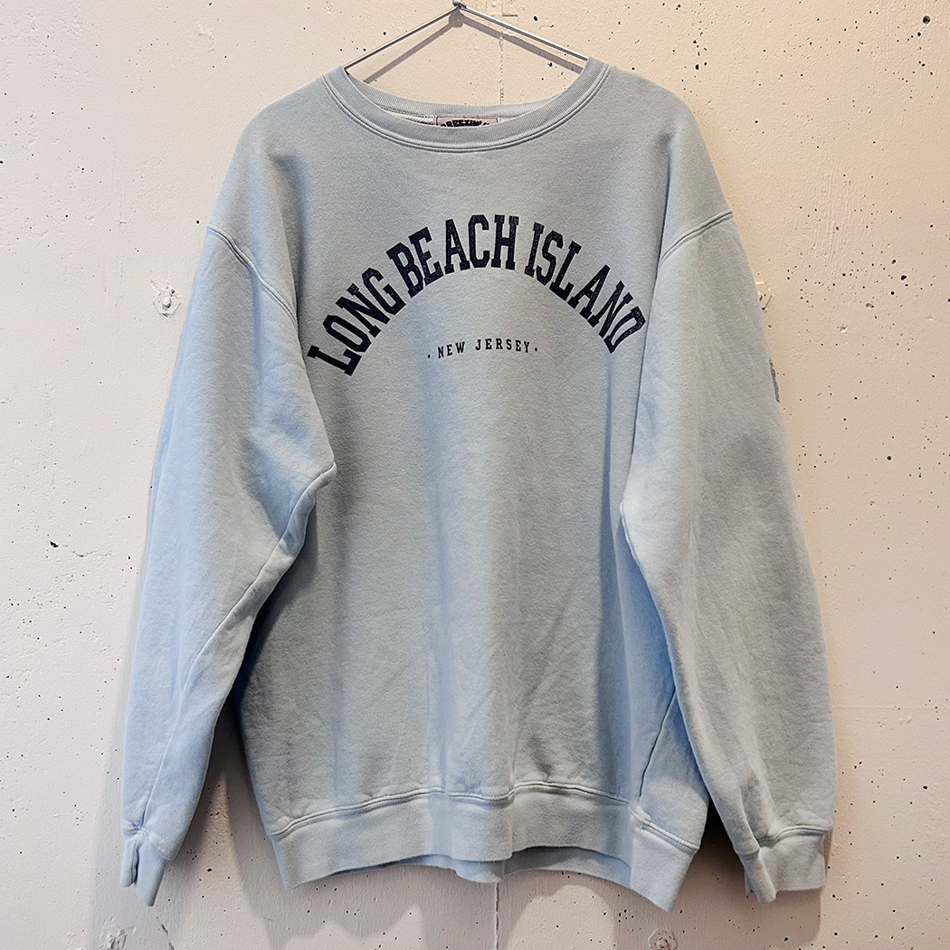 ロゴスウェット ライトブルー