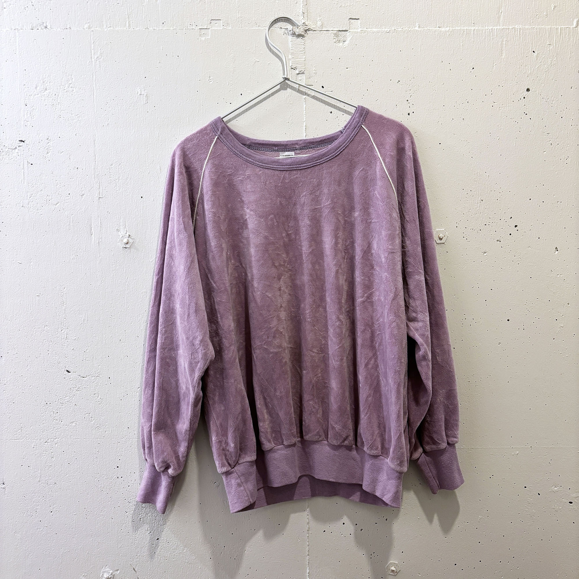 ベロアトップス ダスティピンク