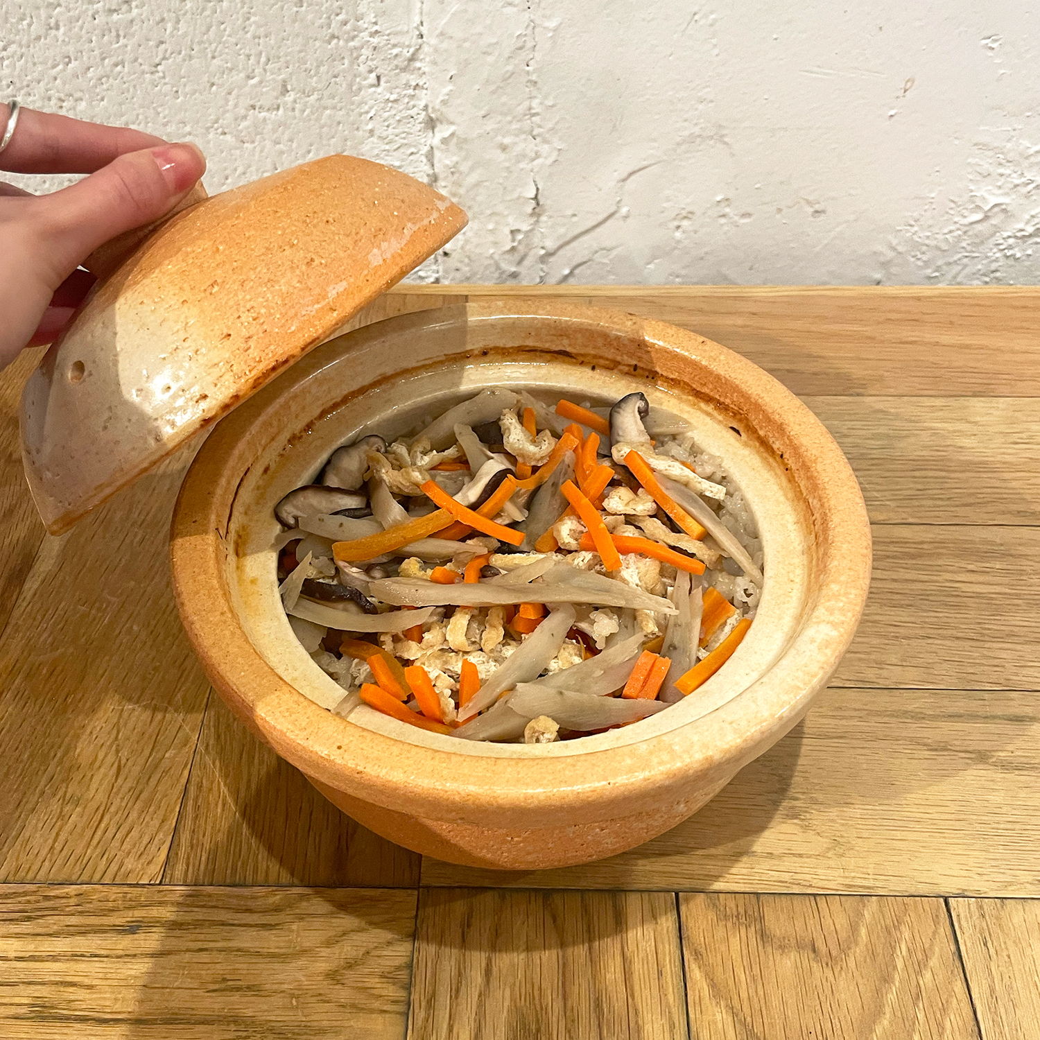 Homeland 信楽焼 米炊き釜 緋色