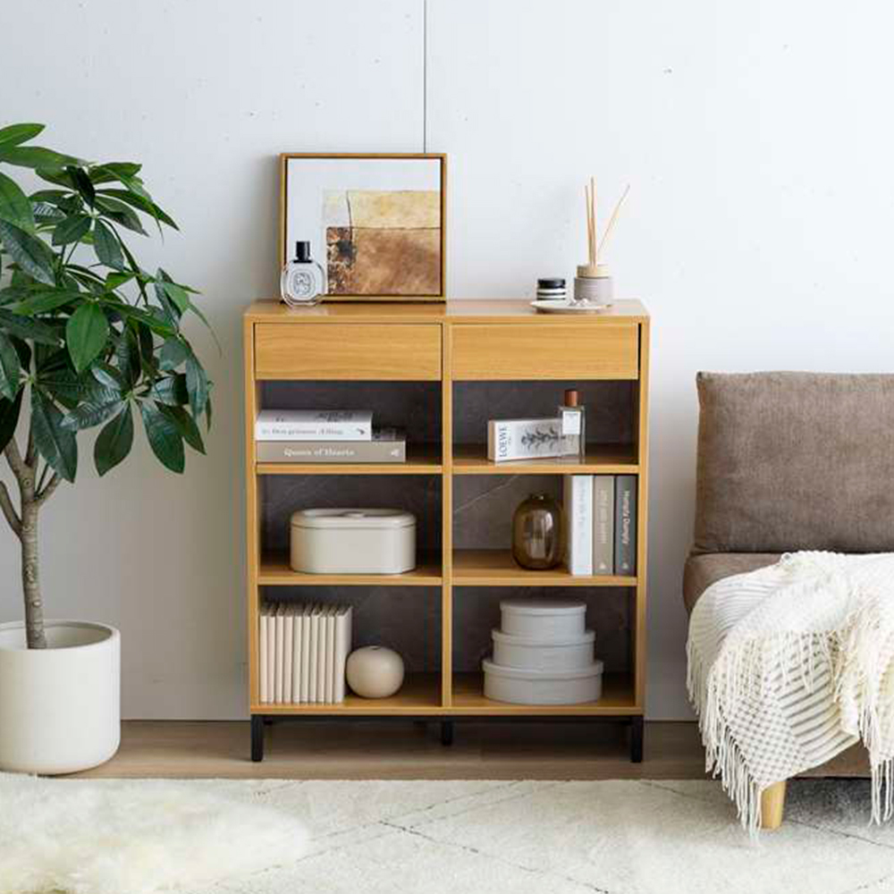 Pesci 引き出し付き本棚