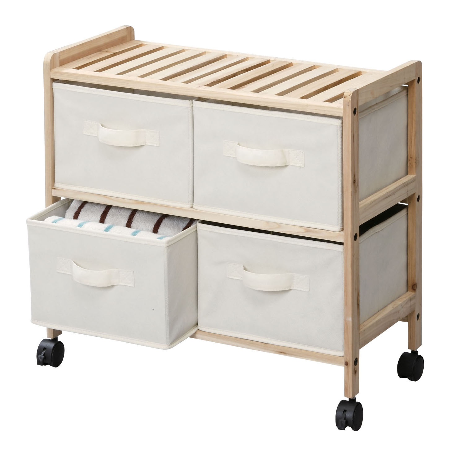 リリー ワゴンチェスト